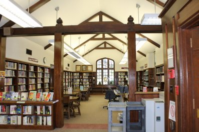 Wright Memorial Public Library Reading Room