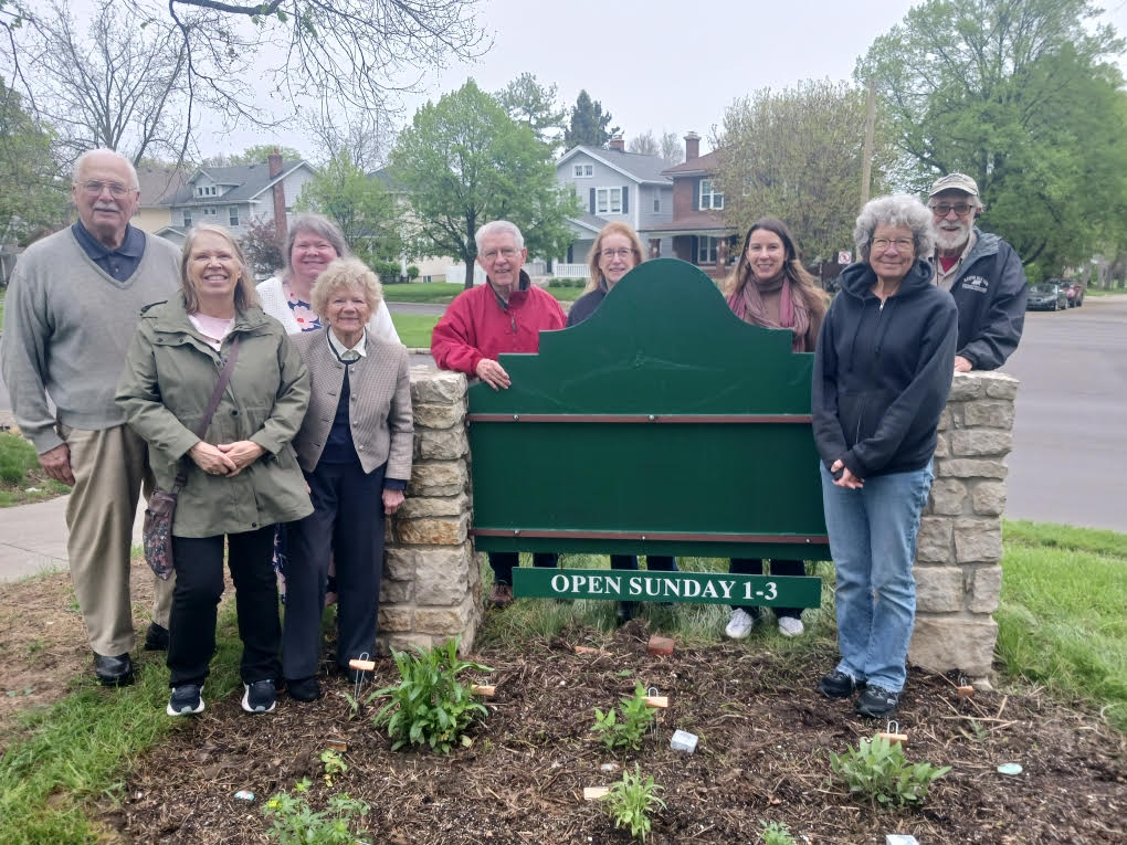 Butterfly Garden dedication at the Long-Romspert Homestead